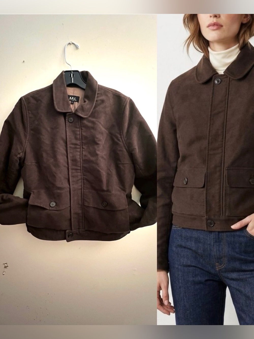 A.P.C. Dark Brown Jacket